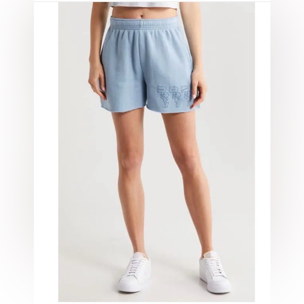 Boys Lie Light Blue Women's Casual Shorts